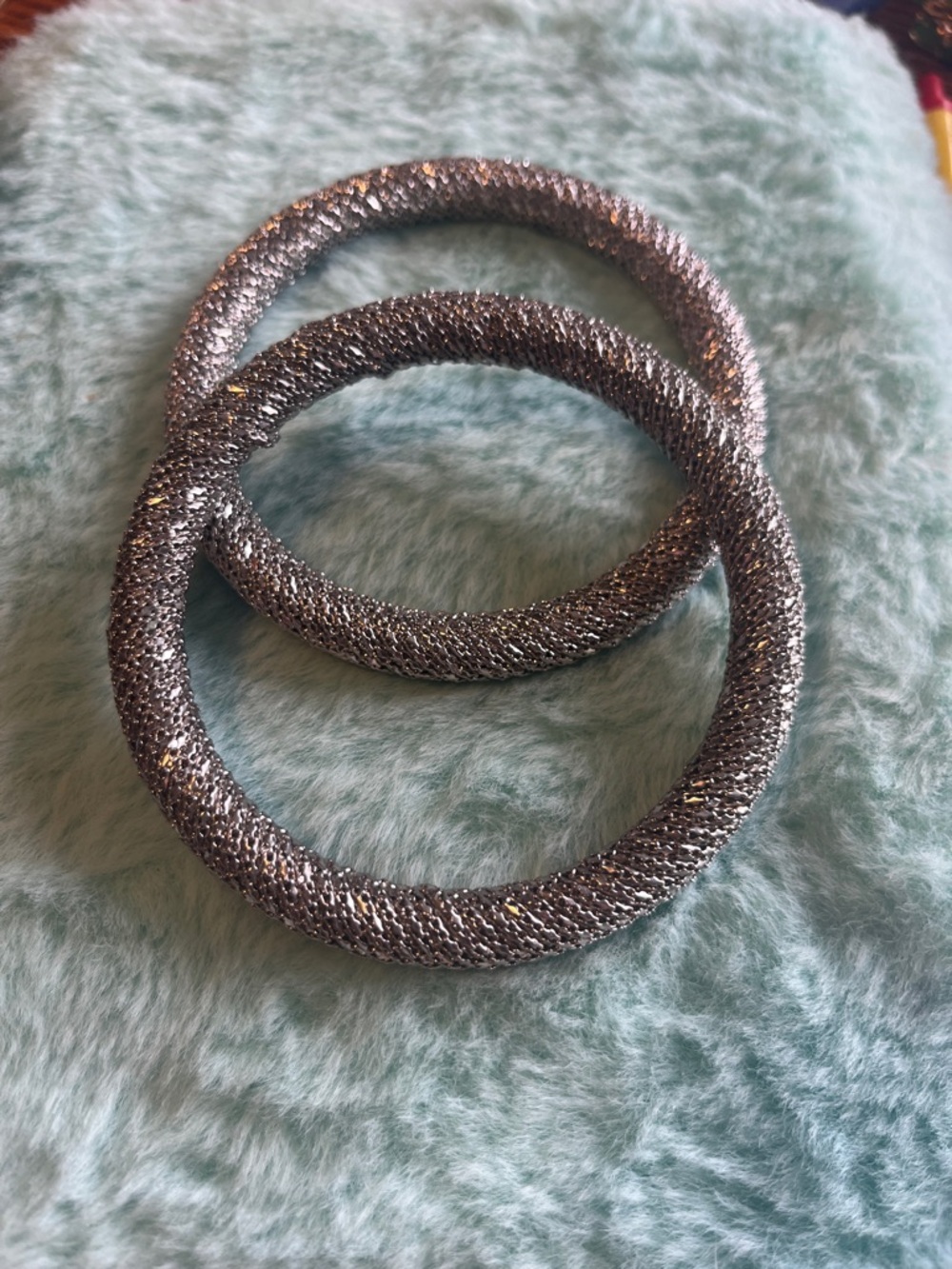 Vintage Mesh Bangle Bracelets (2)
